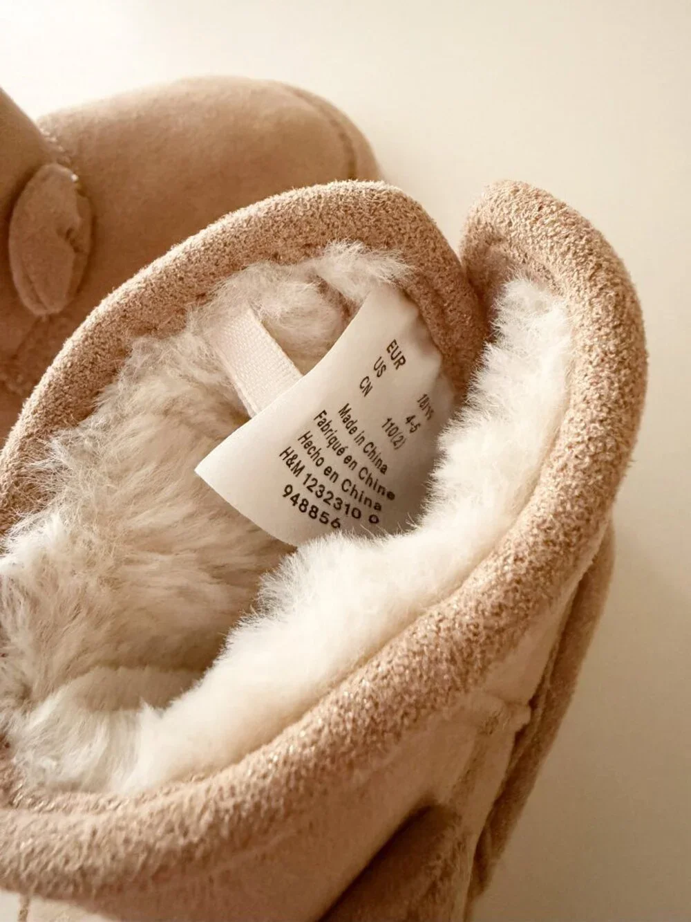 H&M Winter Boots with Ears • Infant Size 4/5